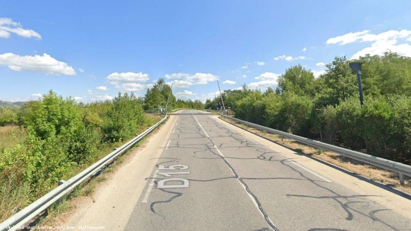 FRANCE photo du radar Meyrargues D15 13 - Bouches-du-Rhône