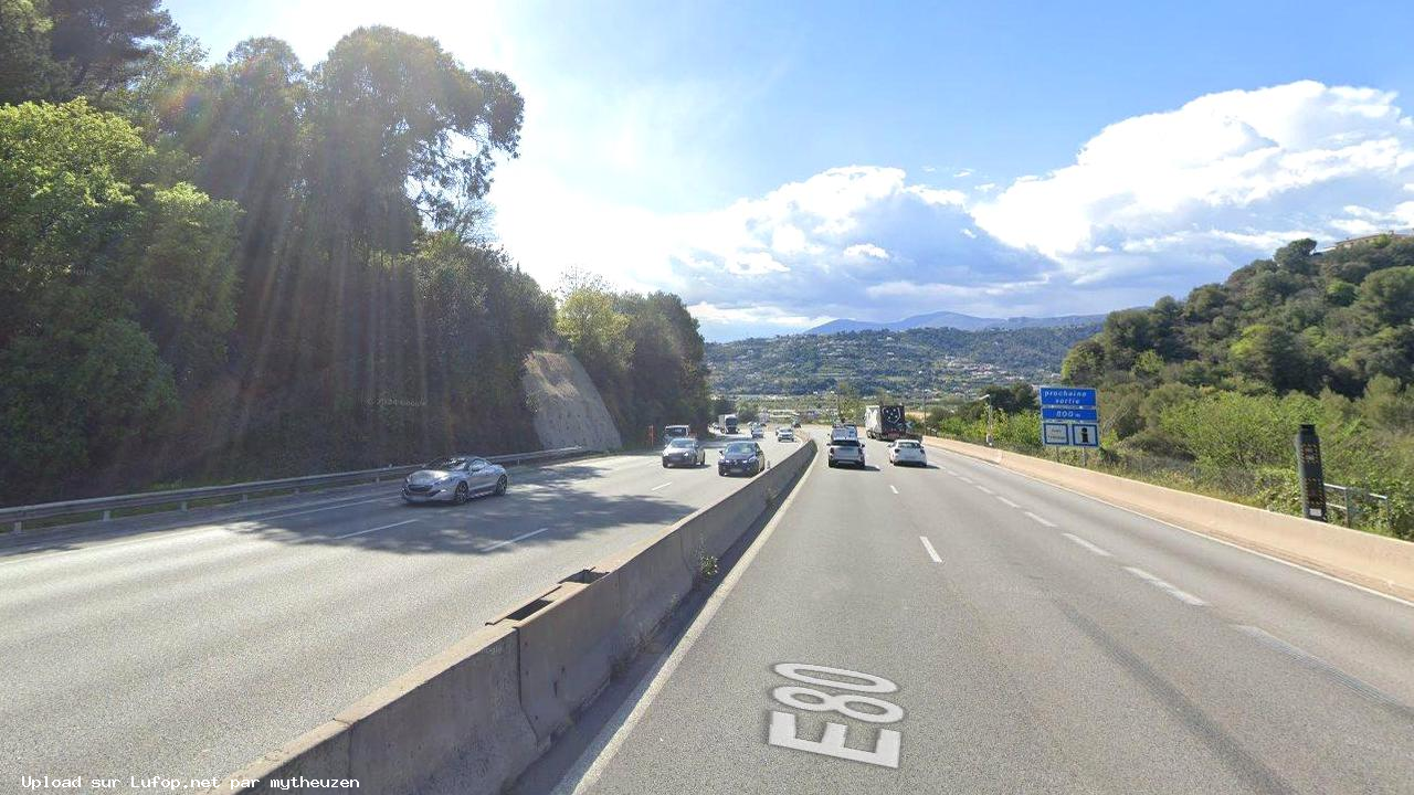 FRANCE photo du radar Saint-Isidore A8 06 - Alpes-Maritimes