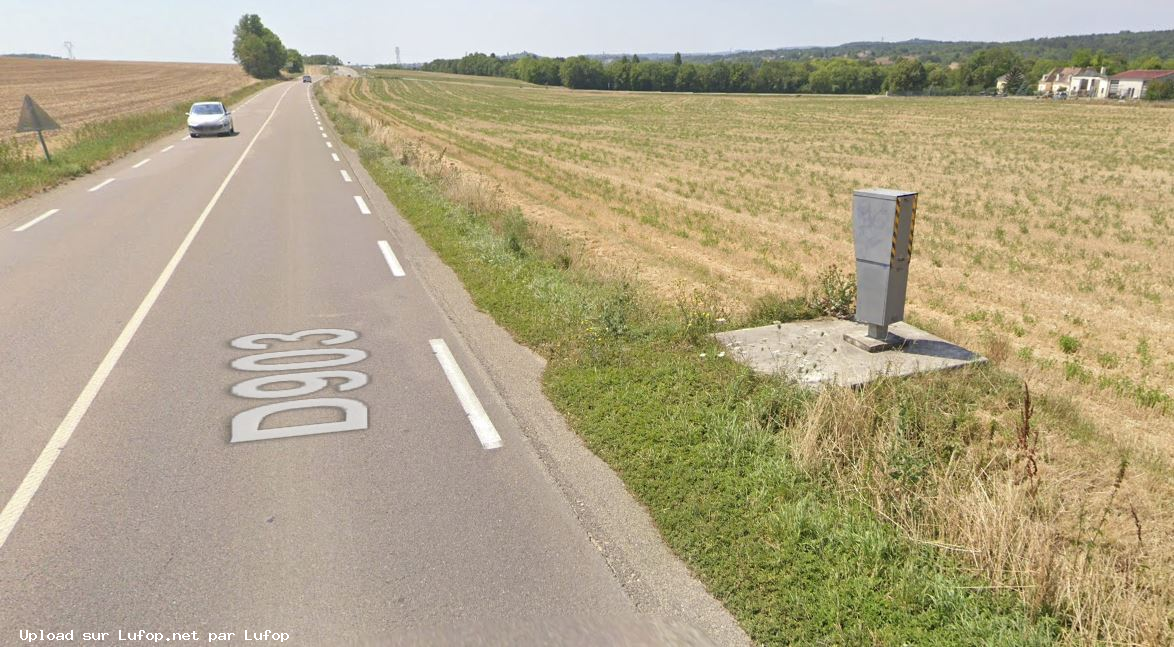 FRANCE photo du radar Asnières-lès-Dijon D903 21 - Côte-d’Or