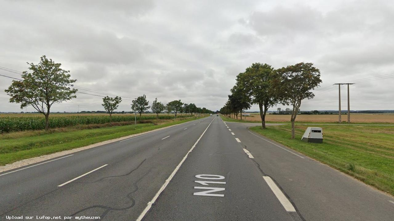 FRANCE photo du radar Montboissier N10 28 - Eure-et-Loire