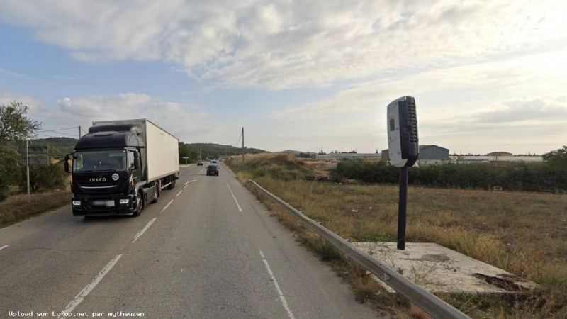 FRANCE photo du radar La Fare-les-Oliviers D113 13 - Bouches-du-Rhône