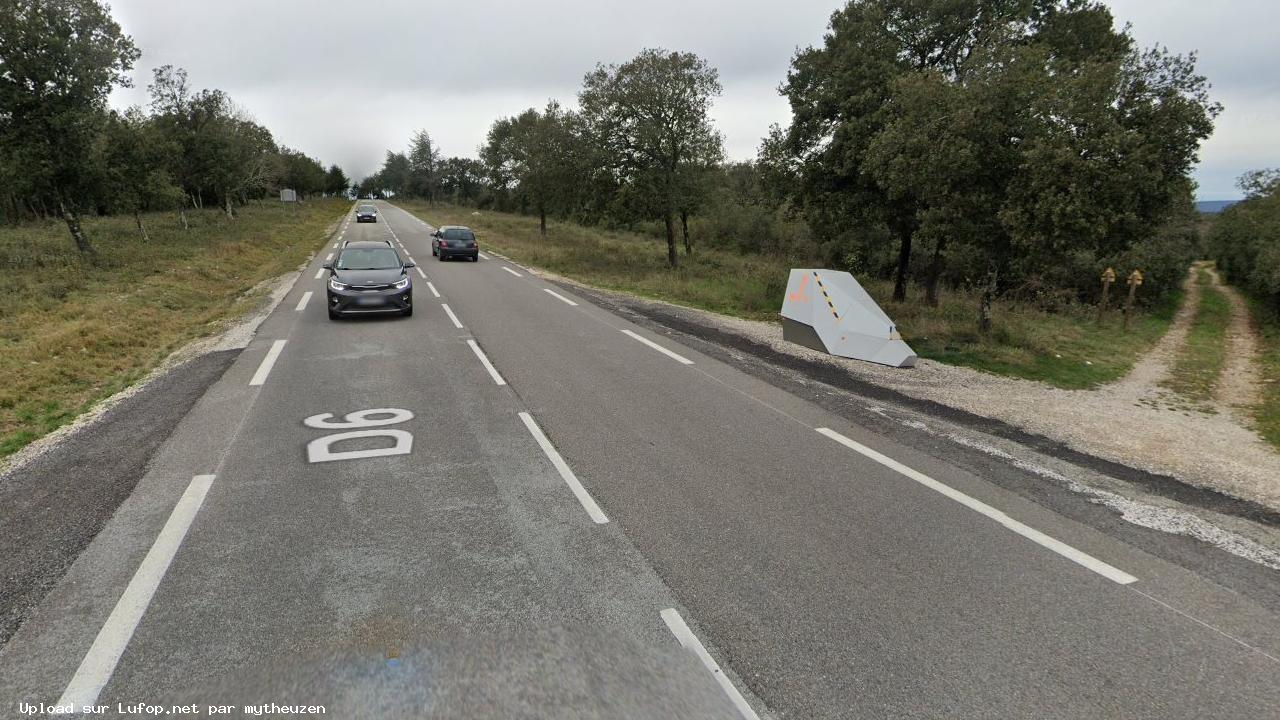 FRANCE photo du radar Saint-Laurent-la-Vernède D6 30 - Gard