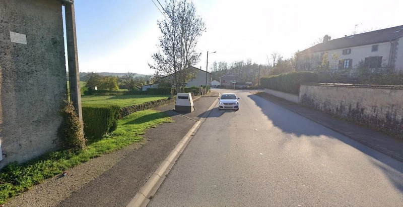 FRANCE photo du radar Bainville-aux-Saules Rue du Docteur Liegeois 88 - Vosges