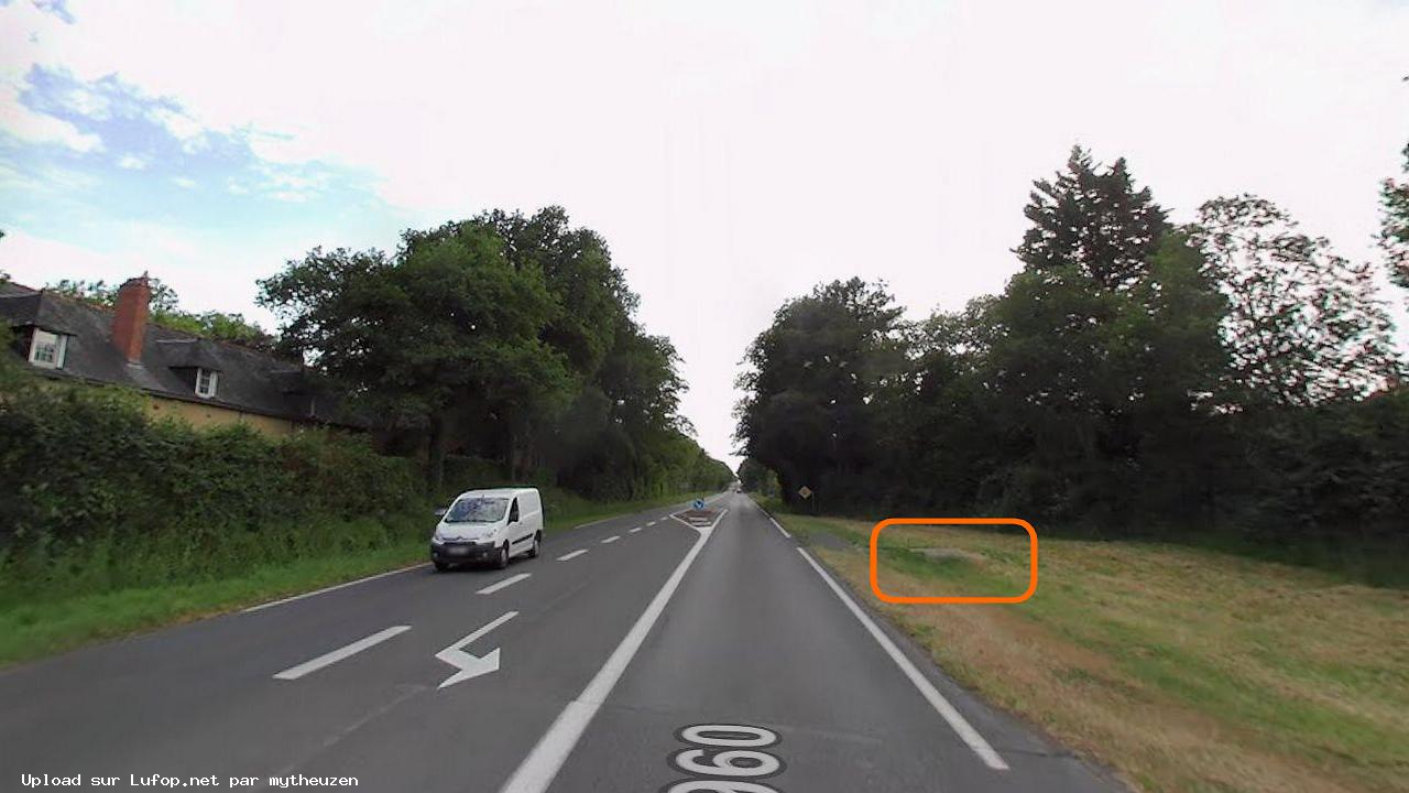 FRANCE photo du radar Doué-en-Anjou lieu dit la lune de vaille 49 - Maine-et-Loire