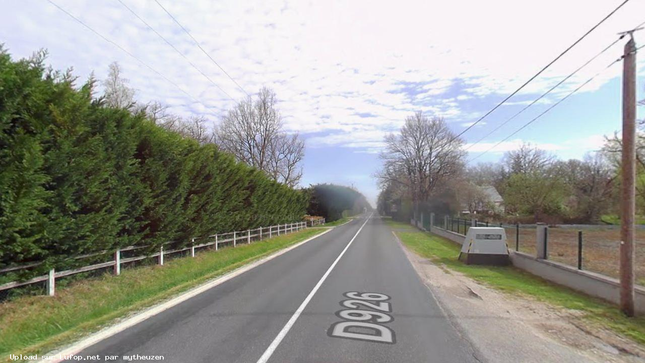 FRANCE photo du radar Vouzeron Route de la Loeuf du Houx 18 - Cher