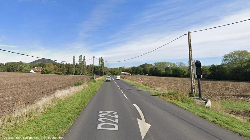 FRANCE photo du radar Saint-Julien-de-Coppel D229 63 - Puy-de-Dôme