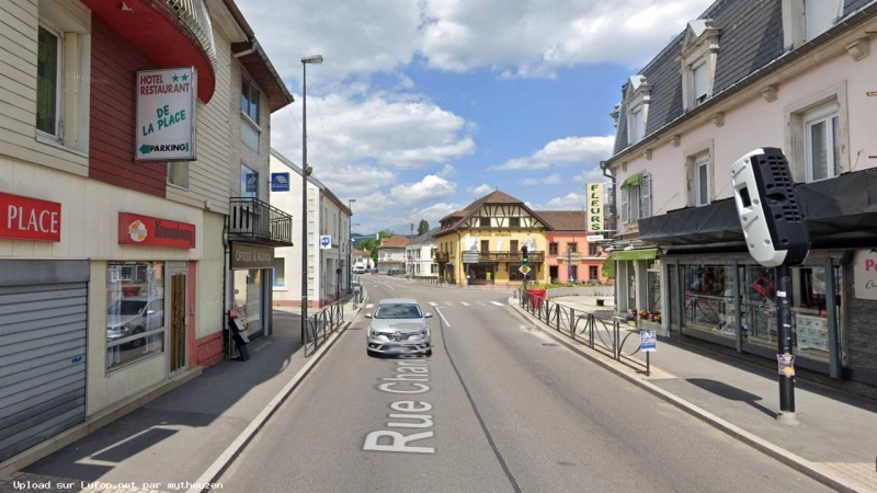 FRANCE photo du radar Le Thillot Rue Charles de Gaulle 88 - Vosges FRANCE photo du radar Le Thillot Rue Charles de Gaulle 88 - Vosges