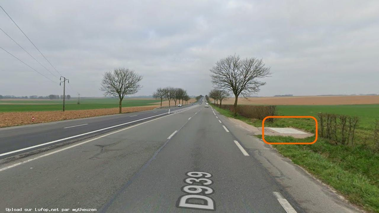 FRANCE photo du radar Croix-en-Ternois D939 62 - Pas-de-Calais