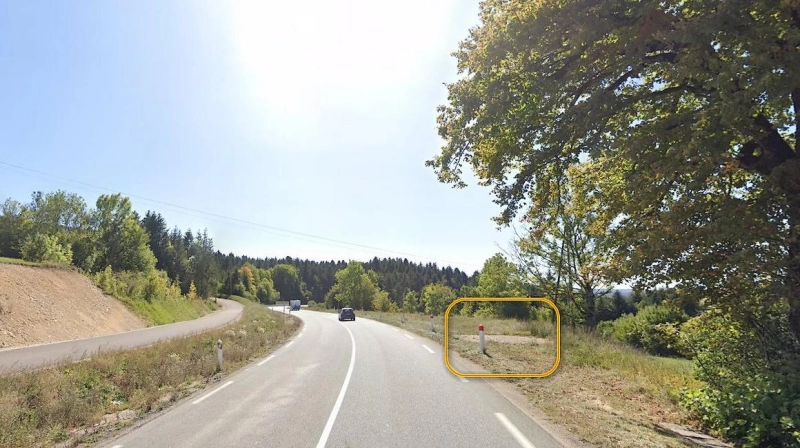 FRANCE photo du radar Aubonne La Morelle 25 - Doubs