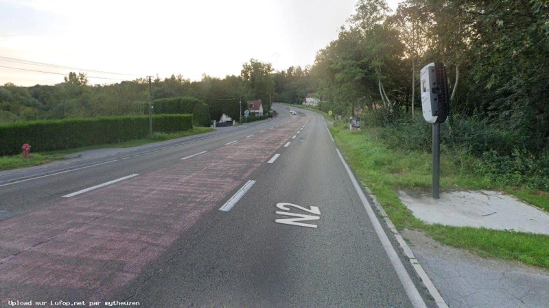 FRANCE photo du radar Vauciennes N2 60 - Oise