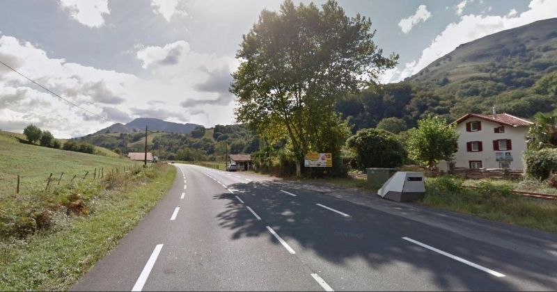 FRANCE photo du radar Bidarray Route de Bayonne 64 - Pyrenées-Atlantiques