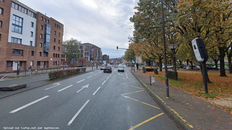 FRANCE photo du radar Roubaix Avenue des Nations Unies 59 - Nord