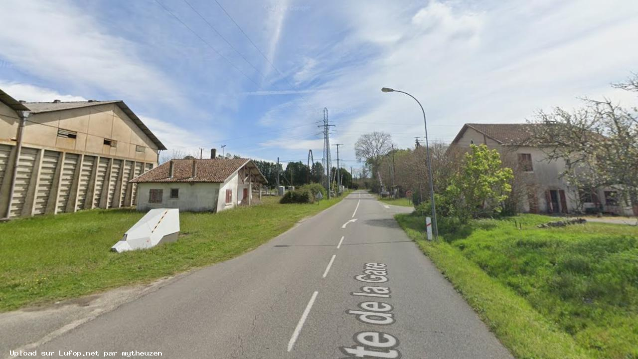 FRANCE photo du radar Laluque Route de la Gare 40 - Landes