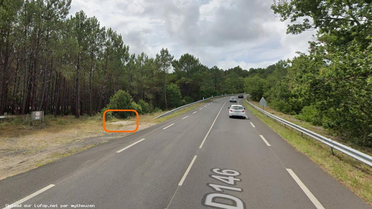 FRANCE photo du radar Biscarrosse D146 40 - Landes