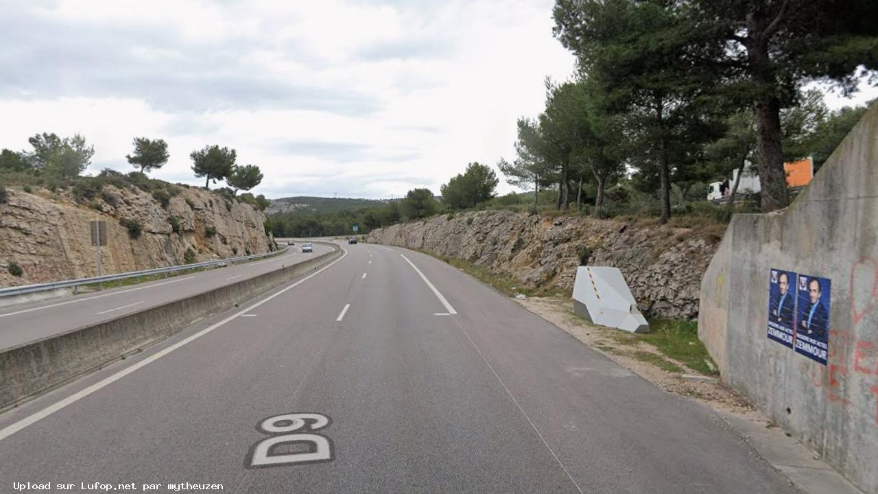 FRANCE photo du radar Ensuès-la-Redonne D9 13 - Bouches-du-Rhône