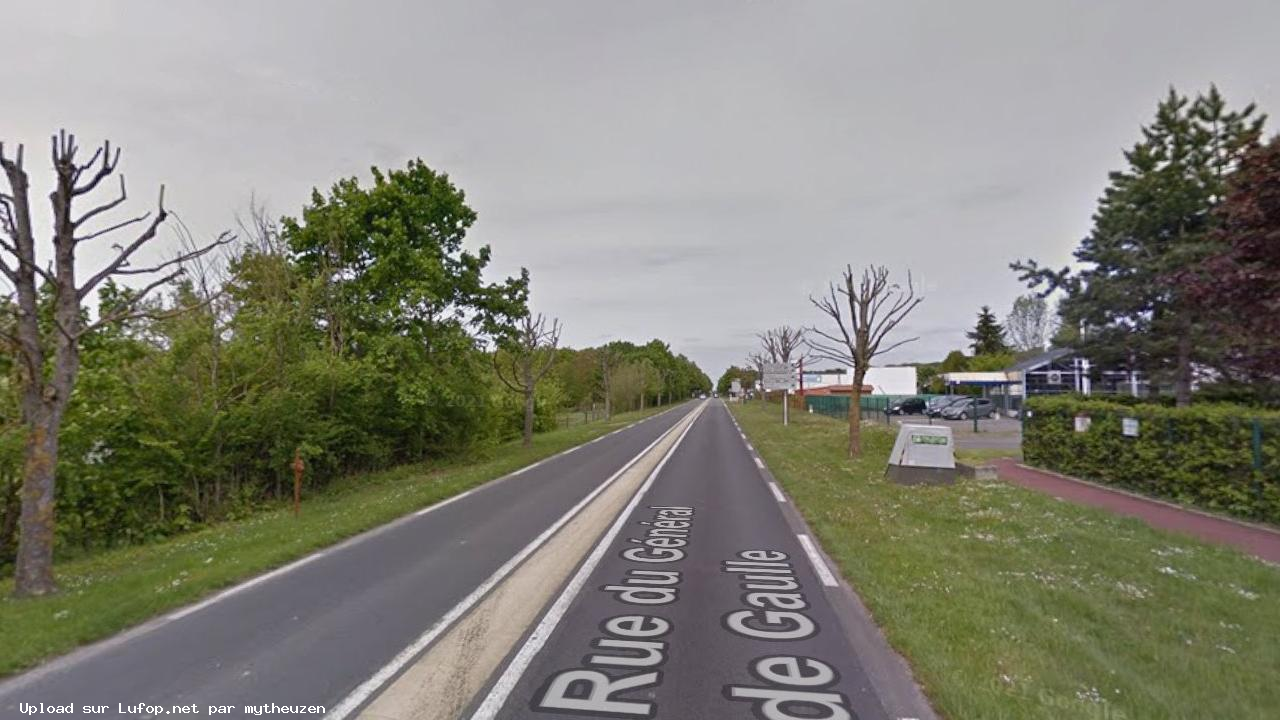 FRANCE photo du radar Fleurines Rue du Général de Gaulle 60 - Oise
