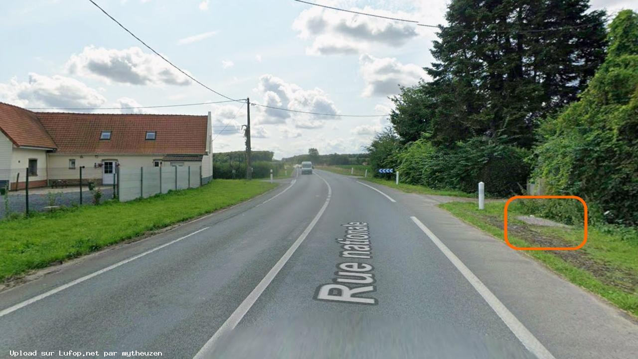 FRANCE photo du radar Wamin Rue Nationale 62 - Pas-de-Calais