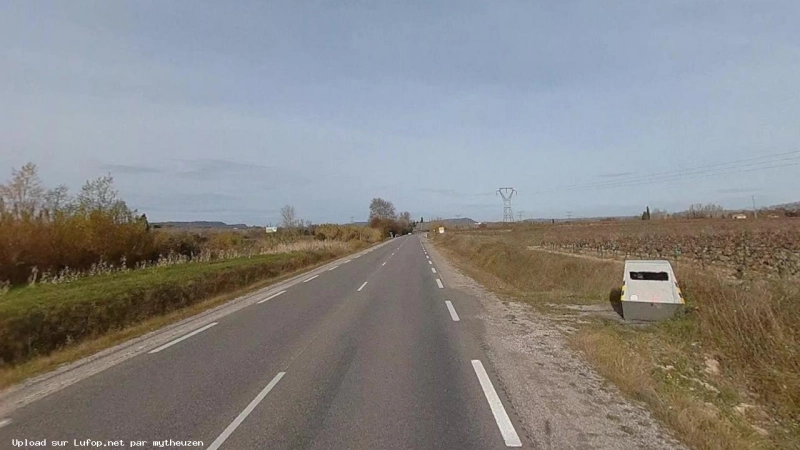 FRANCE photo du radar Saint-Laurent-des-Arbres N580 30 - Gard