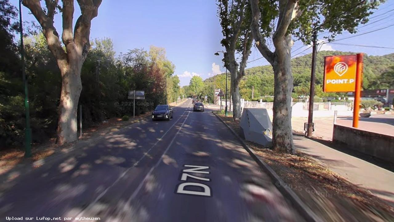 FRANCE photo du radar Le Tholonet Avenue Paul Julien 13 - Bouches-du-Rhône