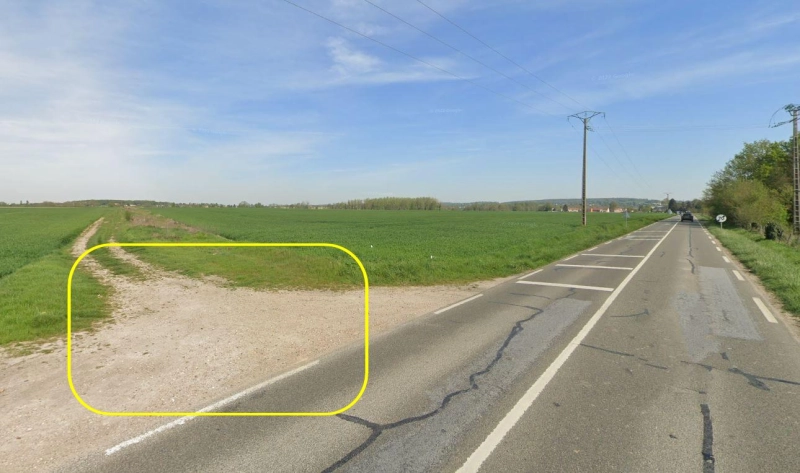 FRANCE photo du radar Méré Route de la Bardelle 78 - Yvelines