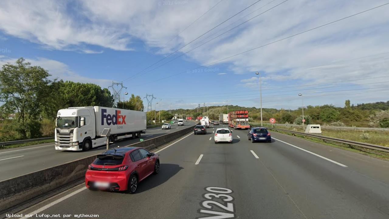 FRANCE photo du radar Bouliac Rocade Rive Droite 33 - Gironde