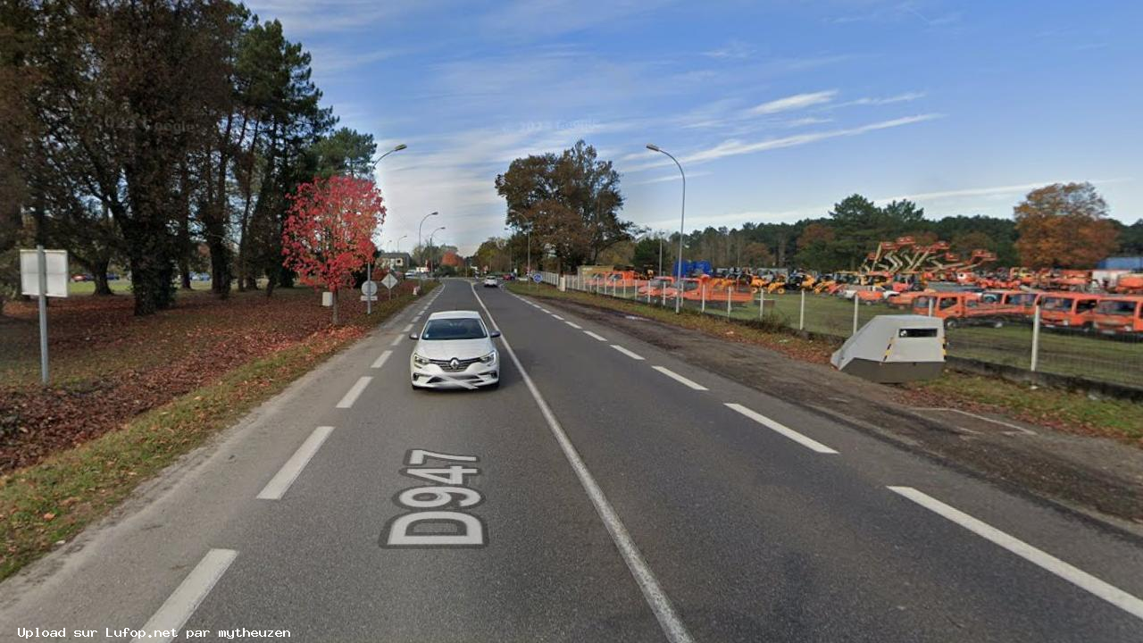 FRANCE photo du radar Saint-Paul-lès-Dax Avenue Pierre Benoit 40 - Landes