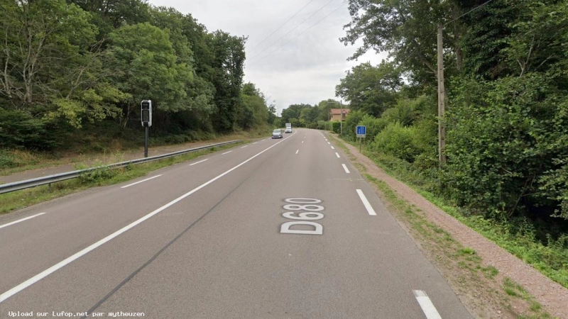 FRANCE photo du radar Marmagne D680 71 - Saône-et-Loire