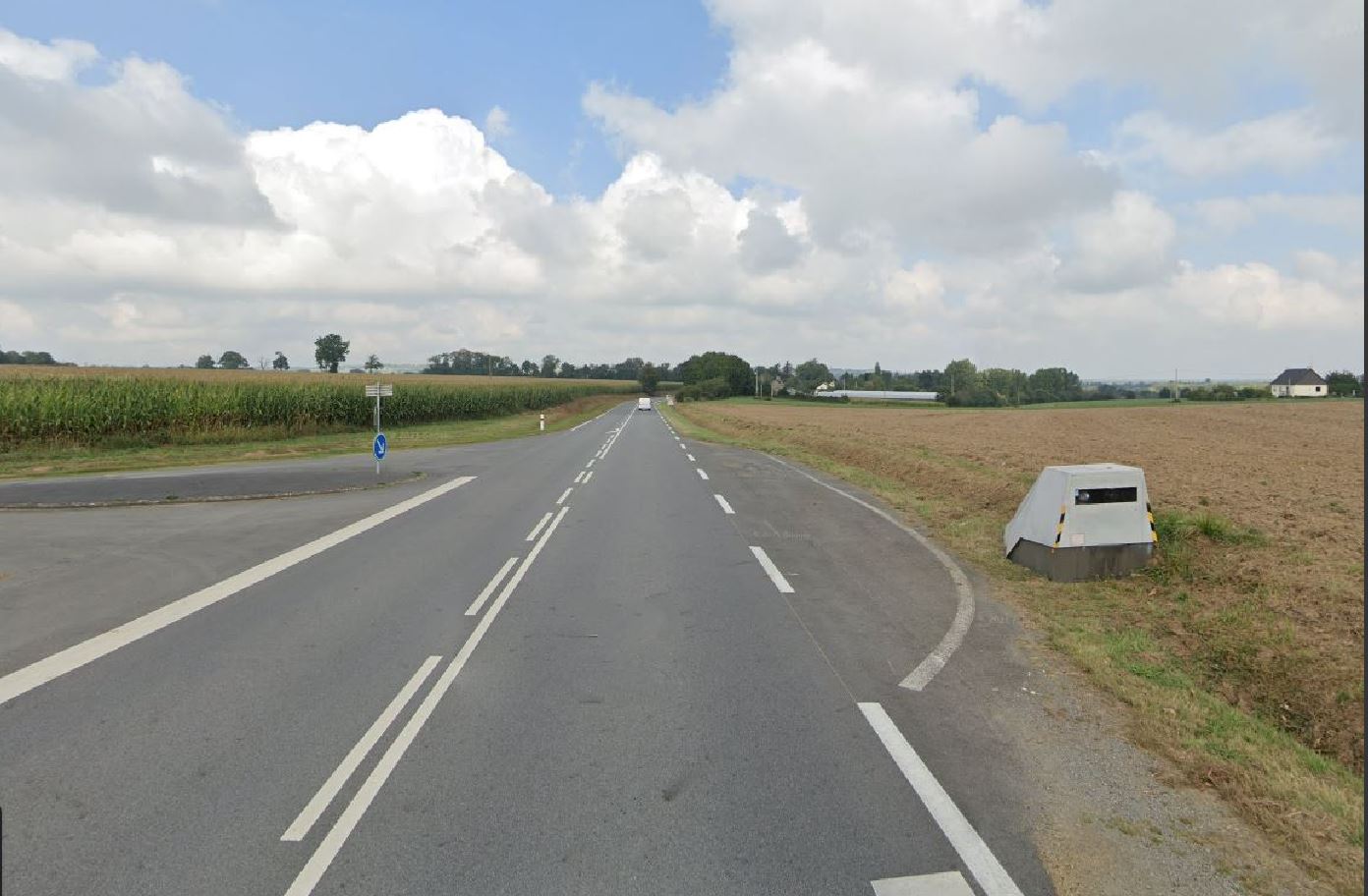 FRANCE photo du radar Antrain D155 35 - Ille-et-Vilaine