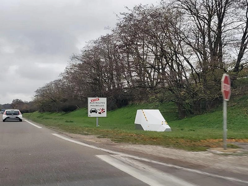 FRANCE photo du radar Dole Chemin des Longeottes 39 - Jura