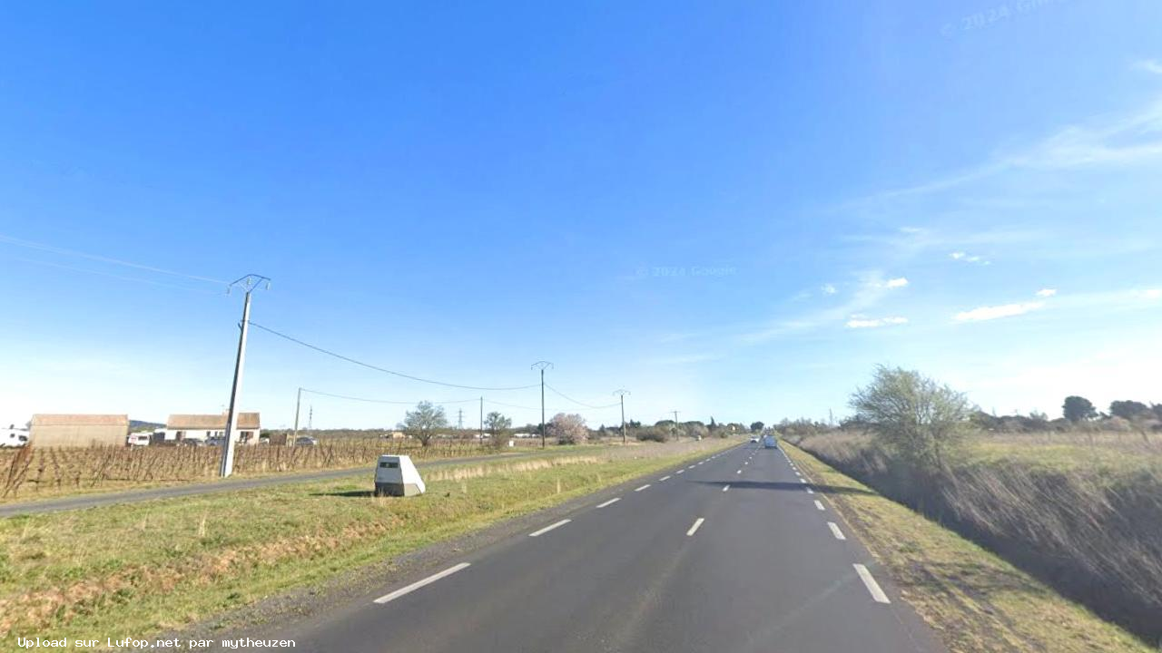 FRANCE photo du radar Vias D612A 34 - Hérault