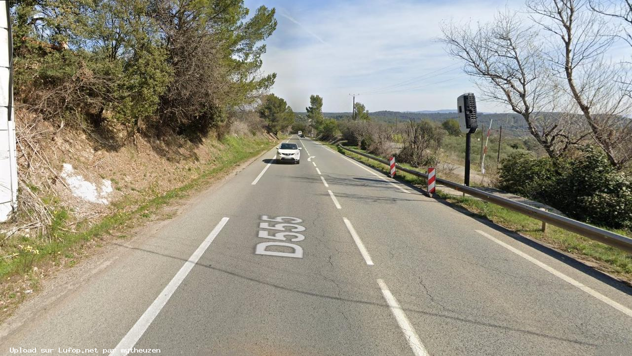 FRANCE photo du radar Trans-en-Provence D555 83 - Var