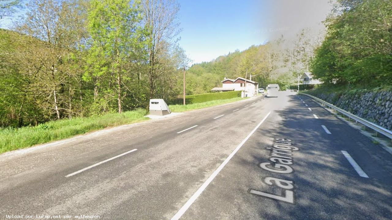 FRANCE photo du radar Nalzen Route de Lavelanet 09 - Ariège