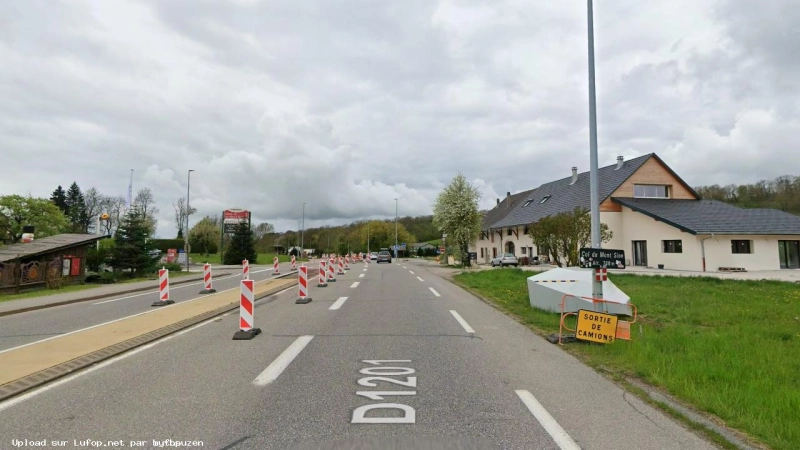 FRANCE photo du radar Saint-Blaise Route de saint-blaise 74 - Haute-Savoie