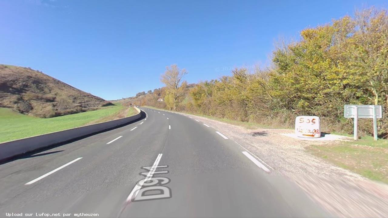 FRANCE photo du radar Millau D911 12 - Aveyron