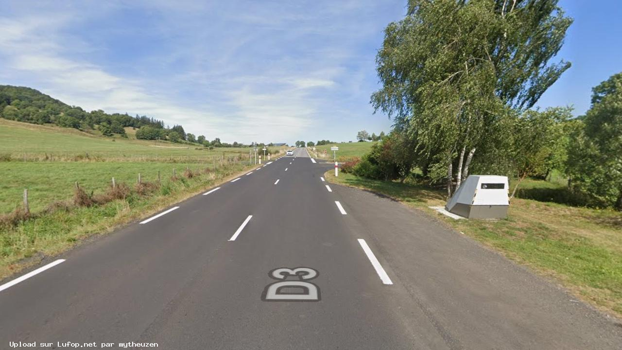 FRANCE photo du radar Ségur-les-Villas D3 15 - Cantal