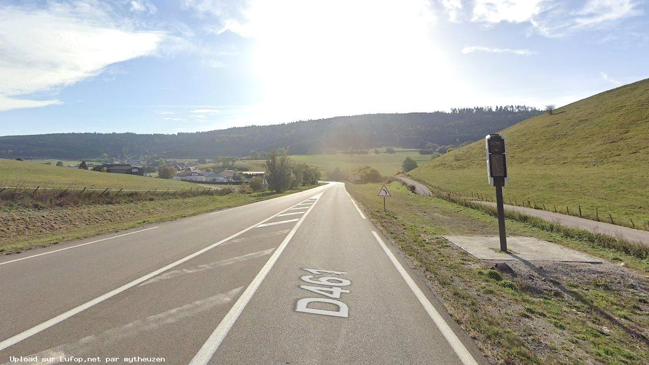 FRANCE photo du radar Fournets-Luisans D461 25 - Doubs