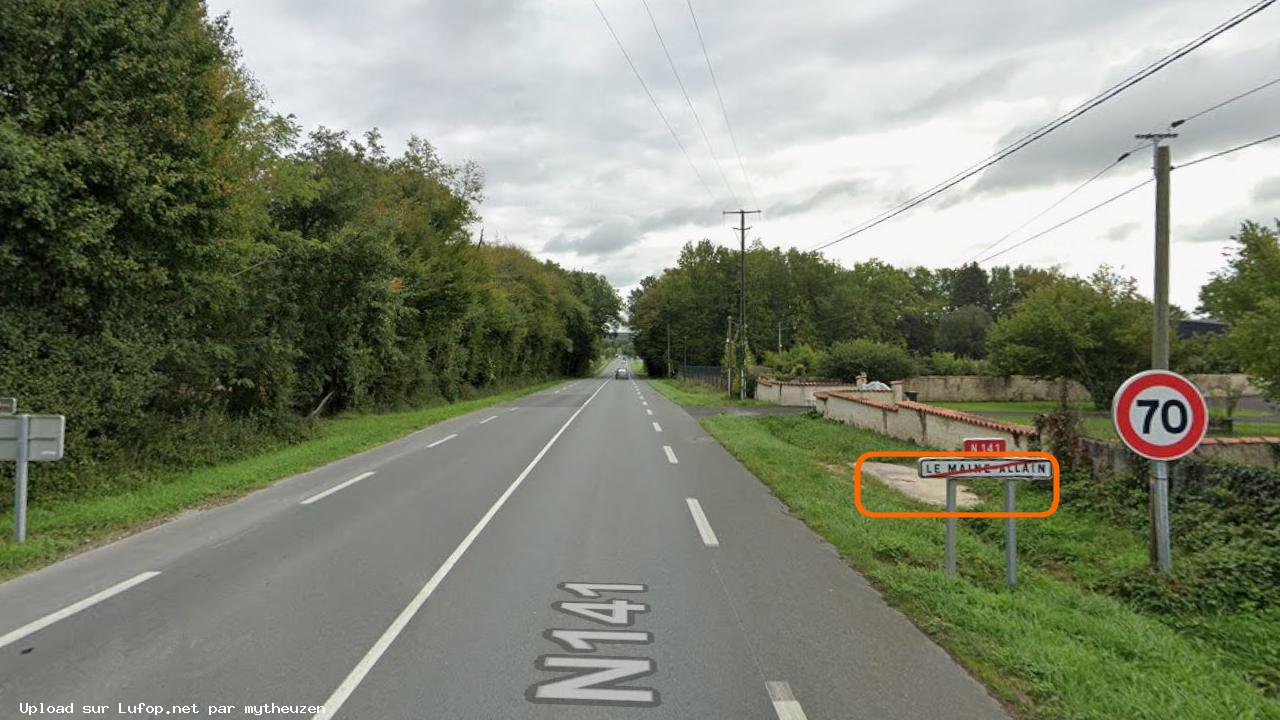 FRANCE photo du radar Chaniers Route des Charmes 17 - Charente-Maritime