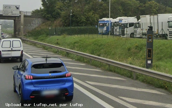 FRANCE photo du radar Seclin A1 59 - Nord