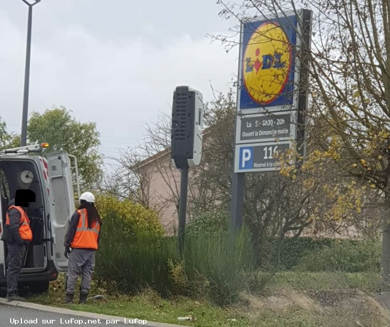 FRANCE photo du radar Dieulouard D611 54 - Meurthe-et-Moselle