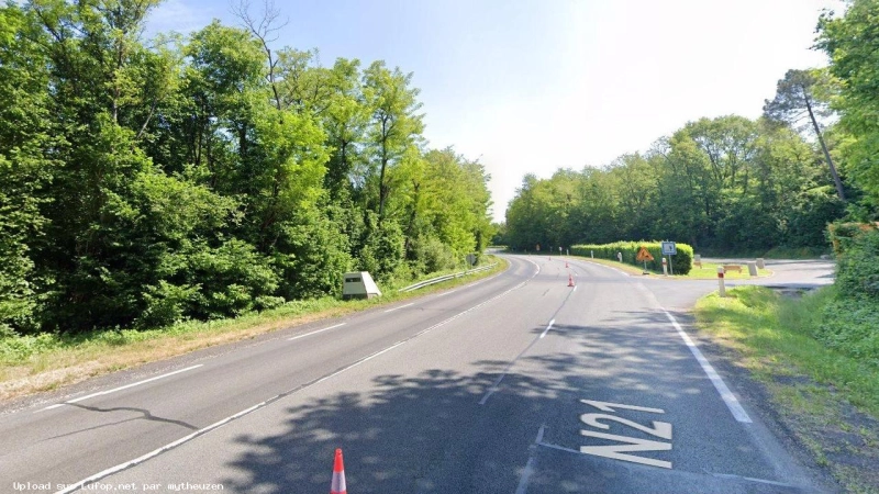 FRANCE photo du radar Creyssensac-et-Pissot Route des Frênes 24 - Dordogne