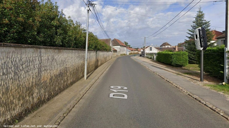 FRANCE photo du radar Chèvreville D19 60 - Oise FRANCE photo du radar Chèvreville D19 60 - Oise