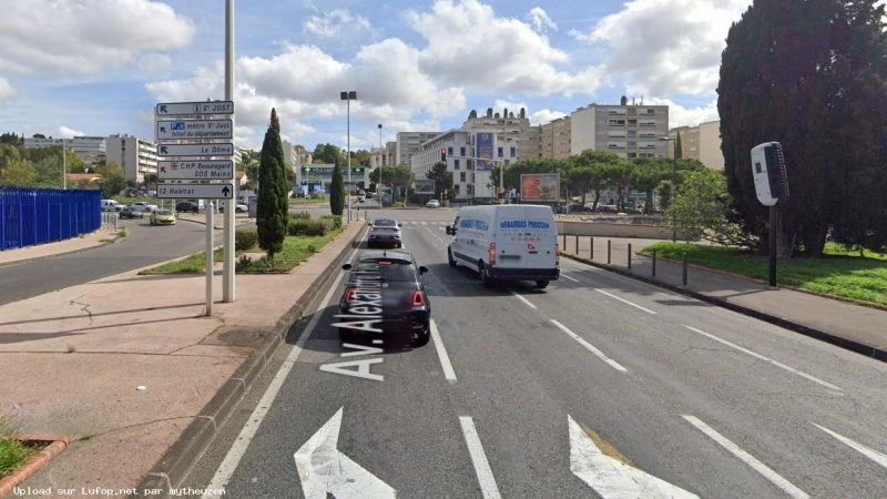 FRANCE photo du radar Marseille Avenue Alexandre Fleming 13 - Bouches-du-Rhône