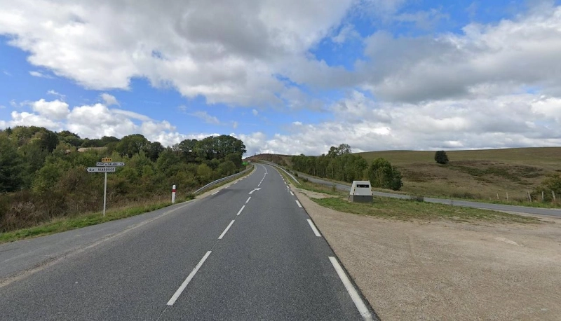 FRANCE photo du radar Ségur Route de Viarouge 12 - Aveyron