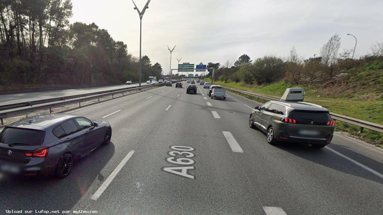 FRANCE photo du radar Gradignan A630 33 - Gironde