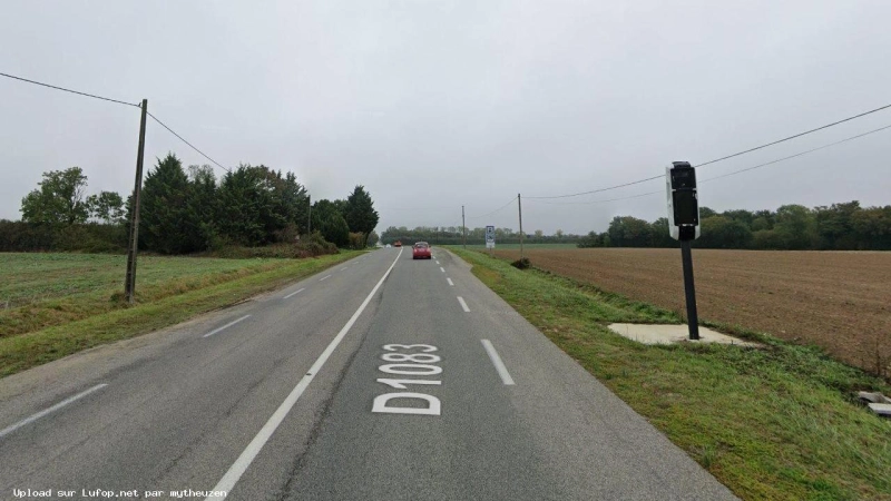 FRANCE photo du radar Lapeyrouse D1083 01 - Ain