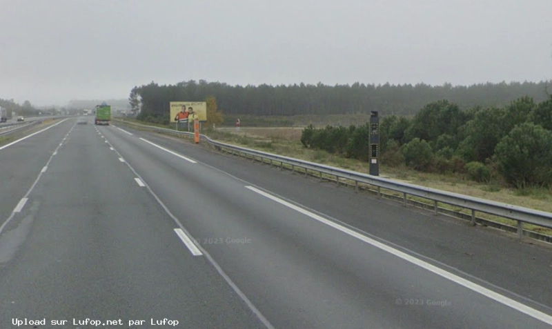 FRANCE photo du radar Saugnacq-et-Muret A63 40 - Landes FRANCE photo du radar Saugnacq-et-Muret A63 40 - Landes