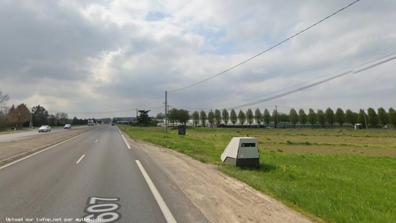 FRANCE photo du radar Grez-sur-Loing D607 77 - Seine-et-Marne