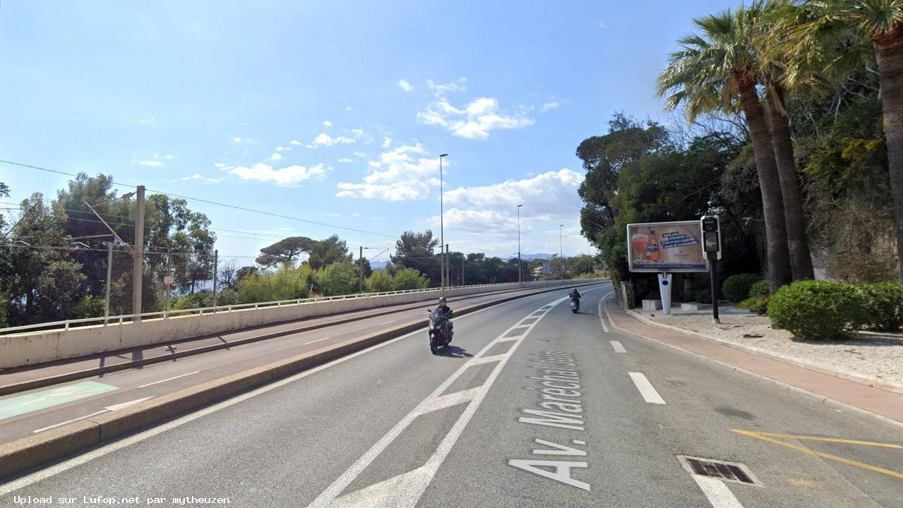 FRANCE photo du radar Cannes Avenue du Maréchal Juin 06 - Alpes-Maritimes