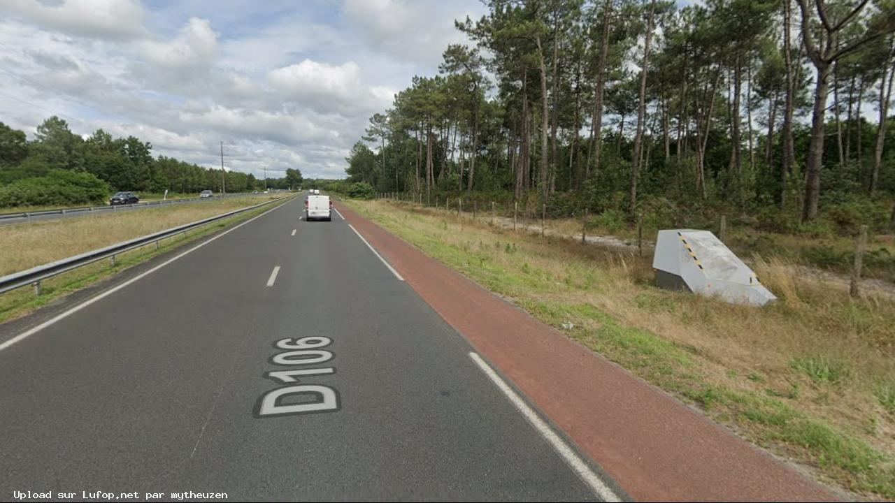 FRANCE photo du radar Arès D106 33 - Gironde