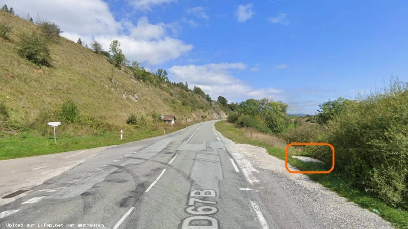 FRANCE photo du radar Verrières-de-Joux D67B 25 - Doubs